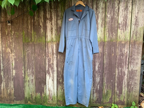 Vintage Distressed "BART" Coveralls, Work suit Jum