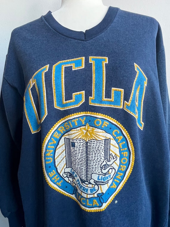 1980s California UCLA bed shirt, University of Ca… - image 2