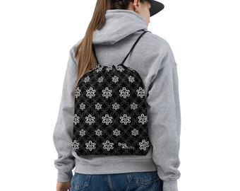 Taino Sun Drawstring Bag: Puerto Rico Indigenous Design