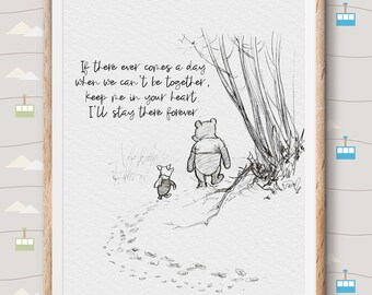 Winnie Pooh Prints Etsy