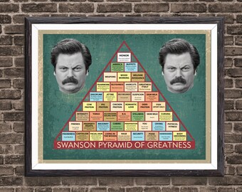 Ron Swanson Chart Of Greatness