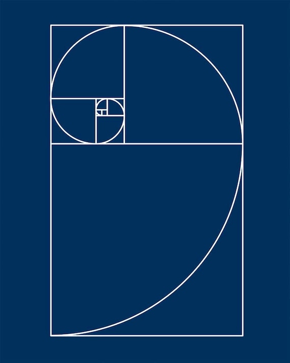 Fibonacci Sequence Spiral Wallpaper