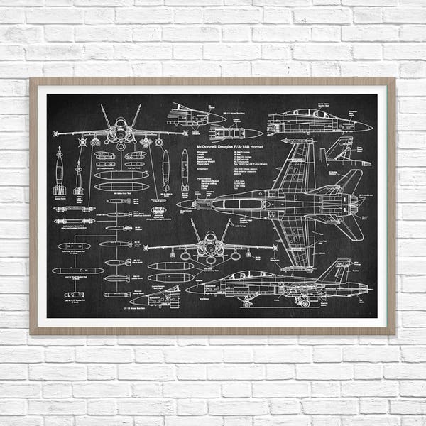 Jet Blue Print - Etsy