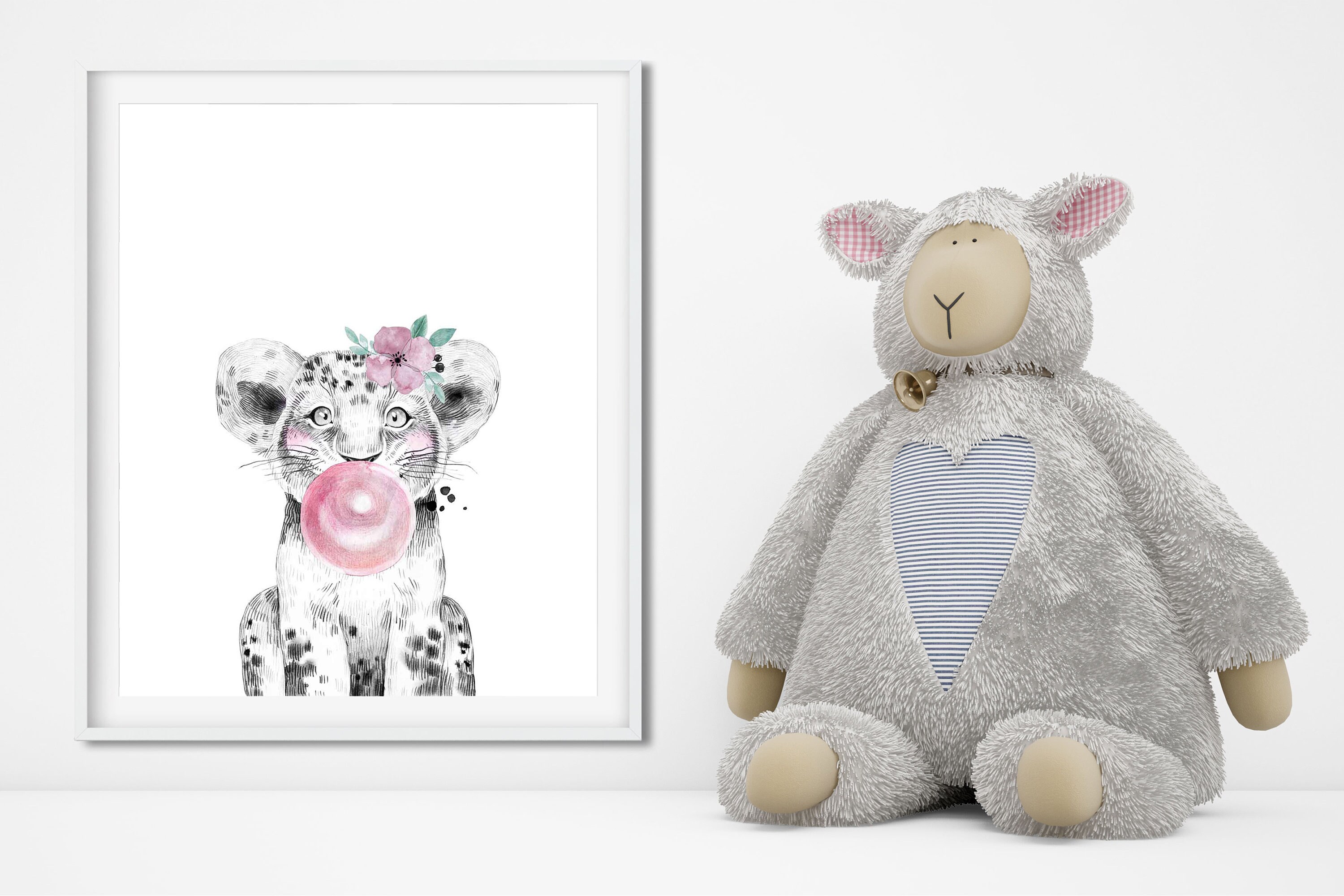 Nursery Wall Art Decor Baby Lion Nursery Animal Prints Etsy