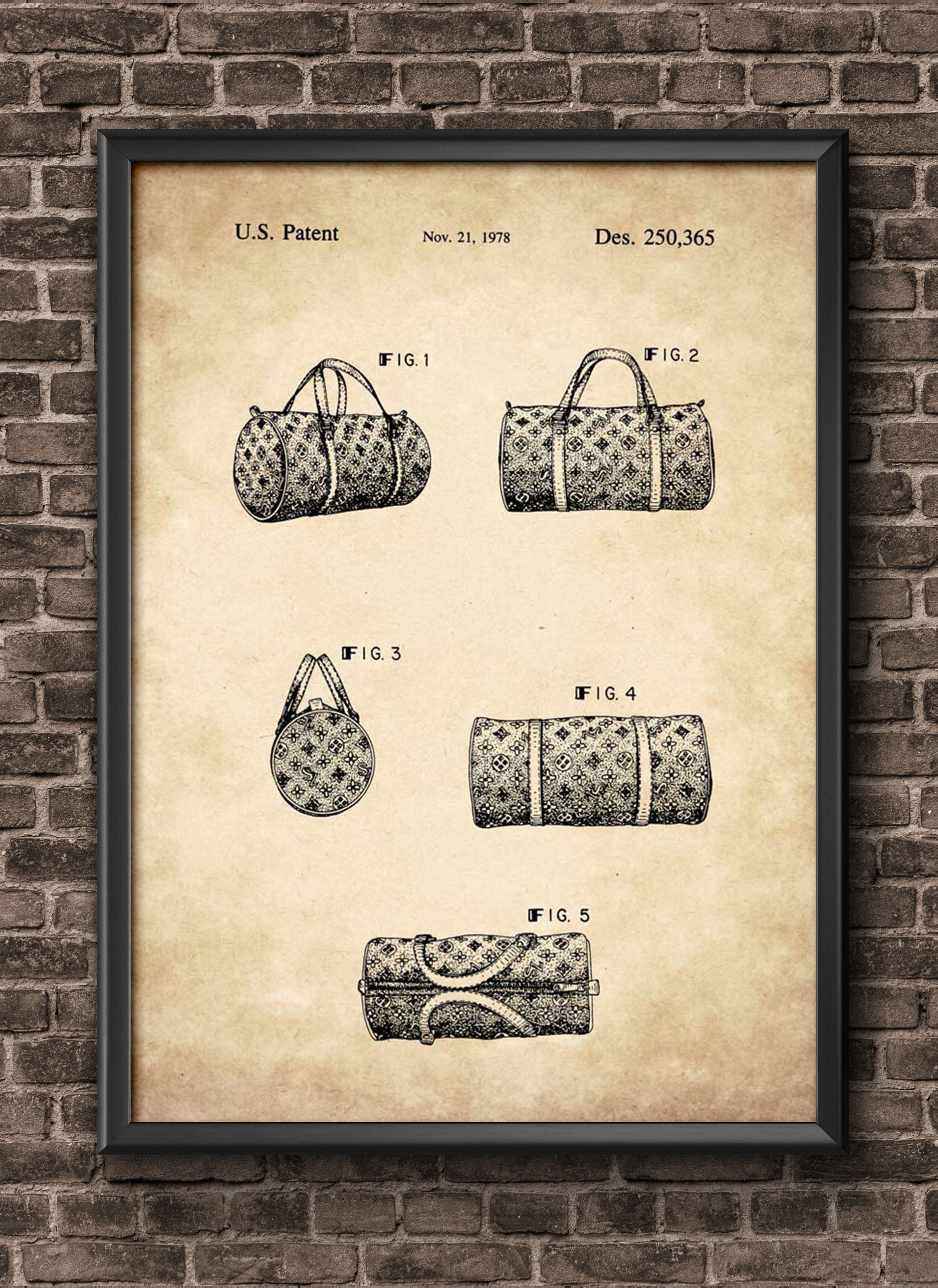 Buy Louis Vuitton Poster LV Monogram Poster Fashion Gift Idea