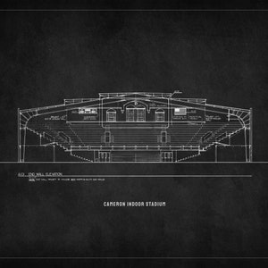 Cameron Indoor Stadium Art Print
