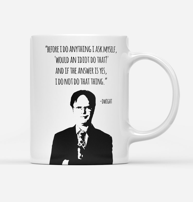 Dwight Schrute Coffee Mug the Office Mug Office Gifts Etsy