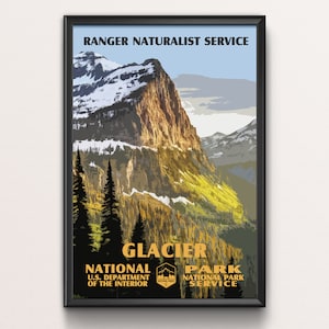 Glacier National Park Poster