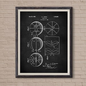 Basketball Print, Patent Print, Basketball Poster, Basketball Art, NBABasketball, Boys Room Decor, Basketball Wall Art, Basketball Gift