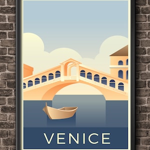 Venice Travel Poster, Venice Poster, Venice Print, Venice, Travel Print, Venice Italy, Venice Wall Art, Venice Decor