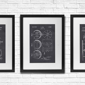 Basketball Art Print Basketball Gifts Set