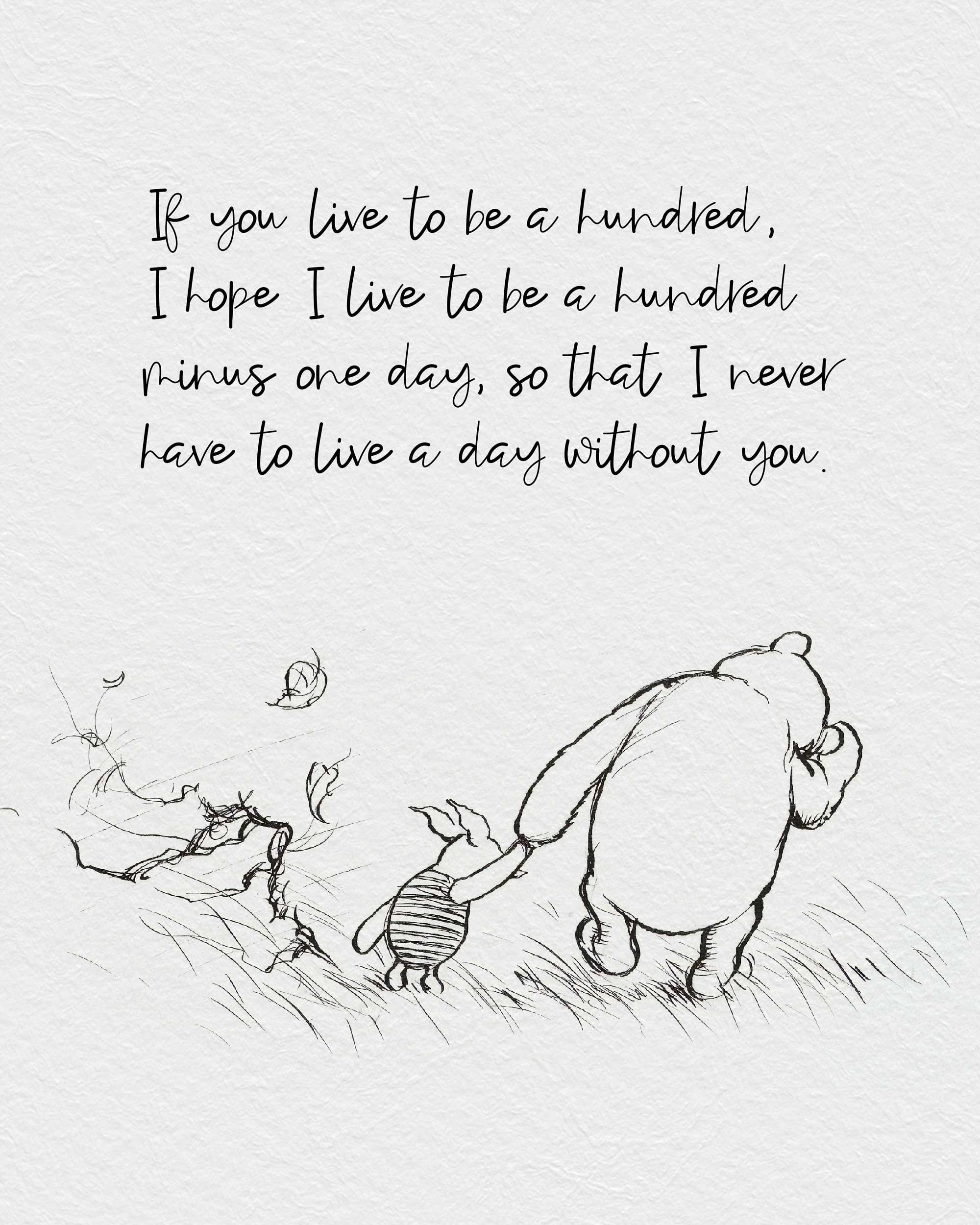 Classic Winnie the Pooh Print Set of 6 Winnie the Pooh Etsy