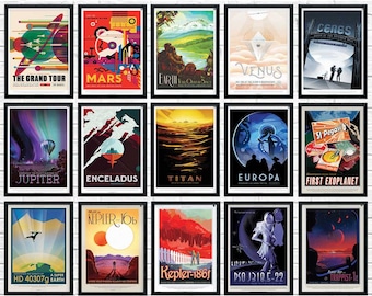 NASA Space Art Pick and Mix Space Gifts