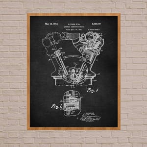 Motor Patent, Auto-Liebhaber-Geschenk, Geschenk-Mechaniker, Auto-Liebhaber, Verbrennungsmotors, Henry Ford Patent, Ford Motor Kunst, Ingenieur, Geschenke, Auto-Guy-Geschenk