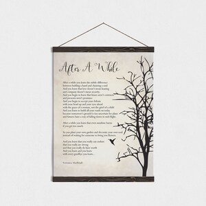 Veronica Shoffstall Love Poem Canvas Magnetic Framed Art