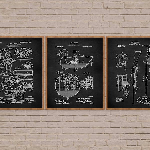Hunting Prints - Etsy
