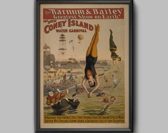 Cartel de circo - Circo Vintage - Circo - Arte Circo - Impresión de Circo - Carteles de Circo - Circo Antiguo-Circo Imprimibles-Vintage Circus Print