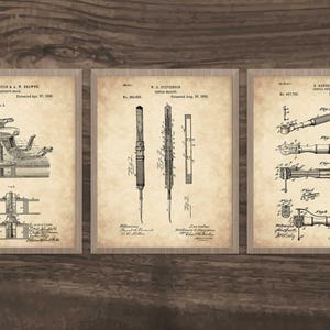 Dental Art, Dentist Gift, Dentist Chair, Set of 3, art print, dental, dental gifts, medical gift, gift for dentist, medical art, hygienist