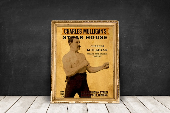 Ron Swanson Charles Mulligan/'s Steakhouse Poster Nick Offerman Office Poster