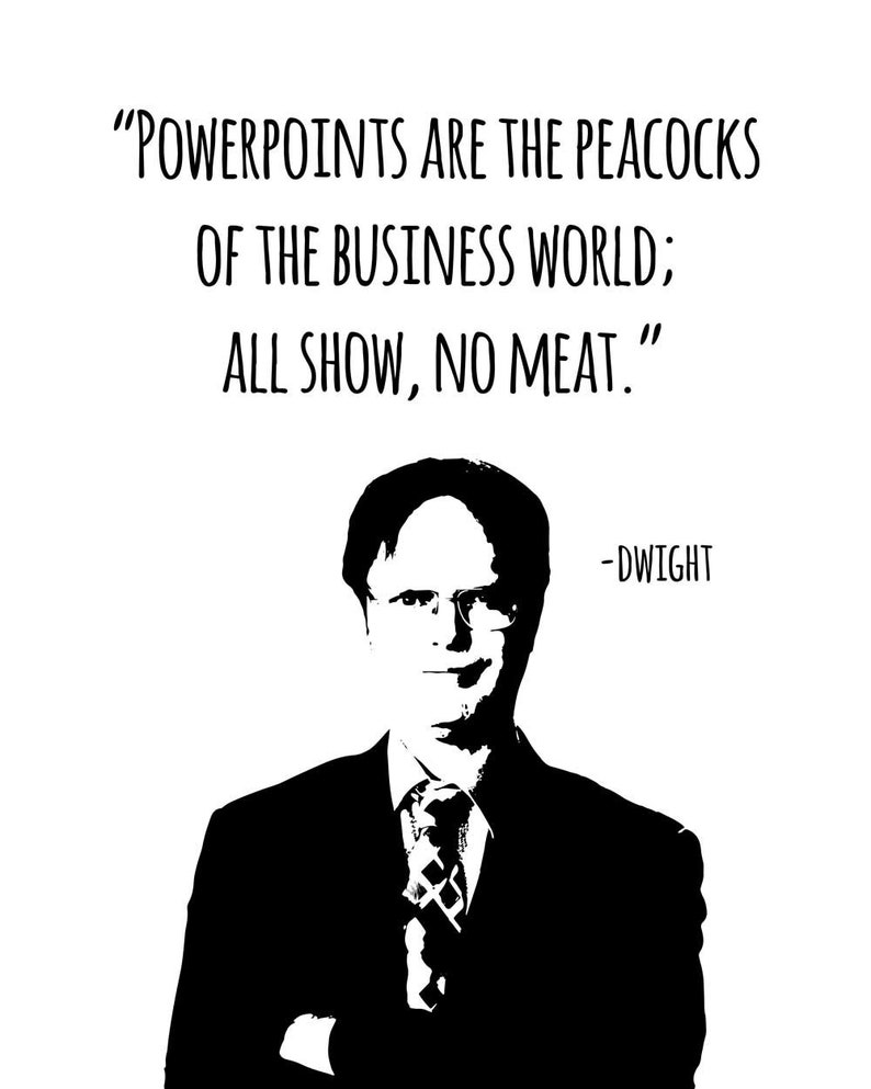 Dwight Digital Art Dwight Shrute Poster Dwight Schrute Business Life Quote Art Print from The Office TV Show