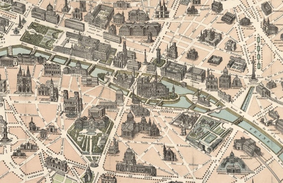 1905 Paris Ses Monuments. Guide Pratique Du Visiteur