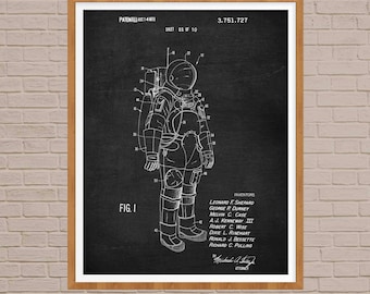 Space Art, Space Print, Patent Poster, Space Suit, Space Deco, Space Wall Art, Space Suit Poster, Space Wall Dekor, Astronaut Poster