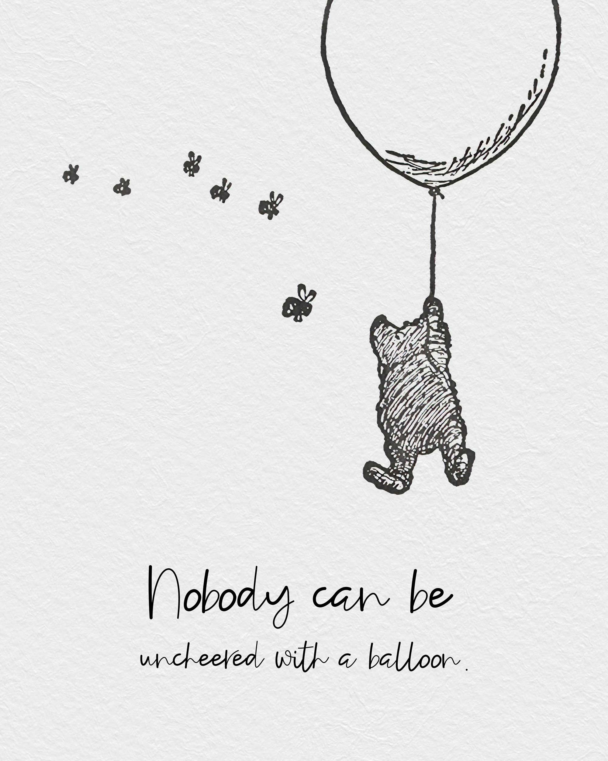 Classic Winnie the Pooh Print Set of 6 Winnie the Pooh Etsy