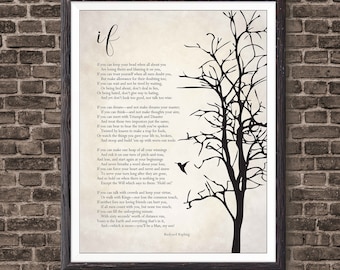 If Kipling Poem, graduation gift, inspirational poem, if rudyard kipling, inspirational poem