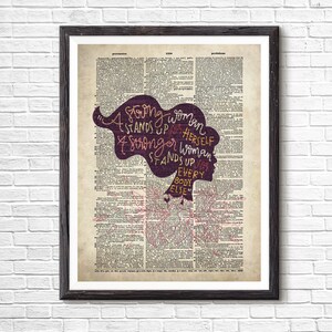Kitchen Dictionary Art Print, Vintage Dictionary Print, dictionary prints, dictionary print, dictionary page, altered book art