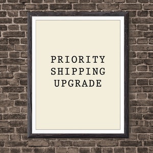 Priority Shipping Upgrade