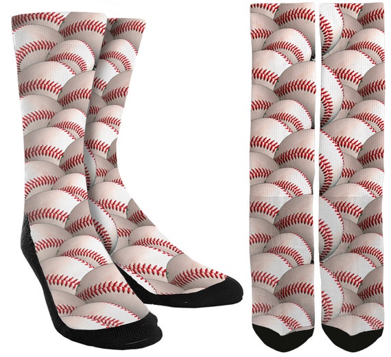 Baseball Socks Baseball Gifts Boys Baseball Socks Etsy