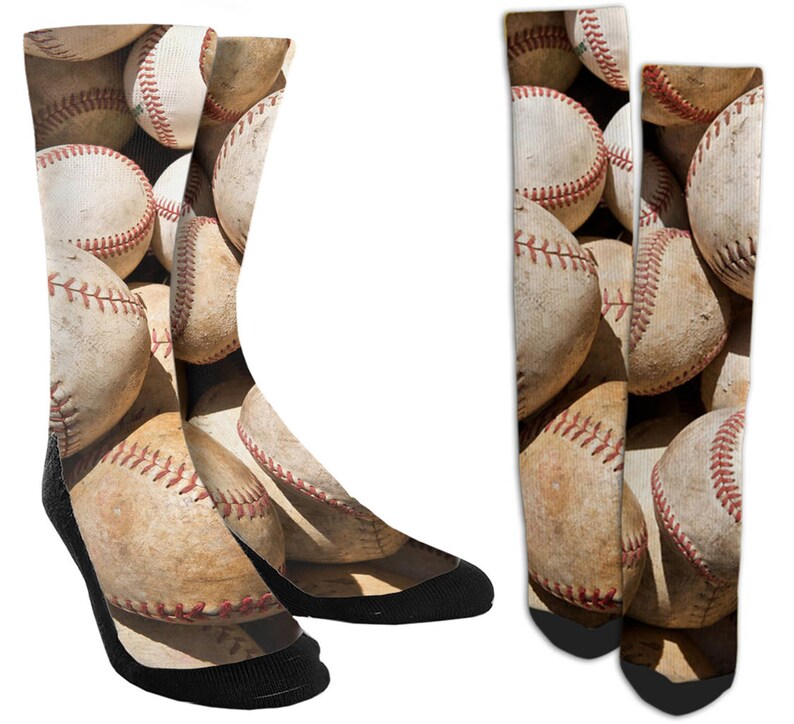 Baseball Socks Mens Baseball Socks Boys Baseball Socks Etsy