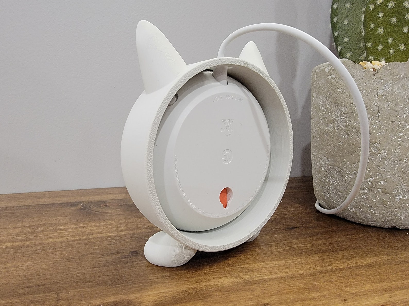 Cute Cat Google Home/Nest Mini Holder Cute Google Home Mini Etsy