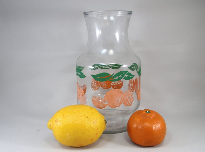 Juice Carafe Pitcher Oranges