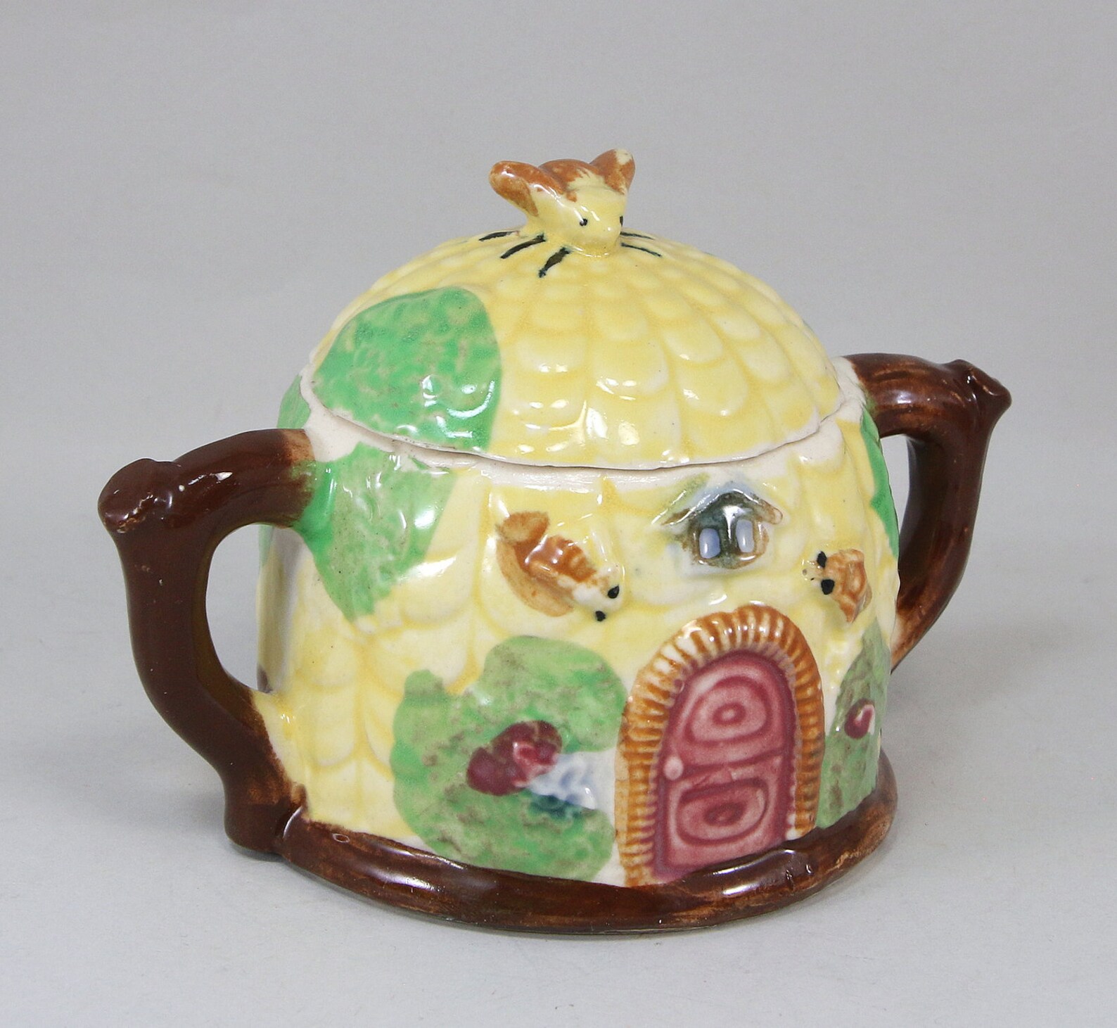 Vintage Honey Bees Hive Cottage Creamer and Sugar Bowl Japan Etsy