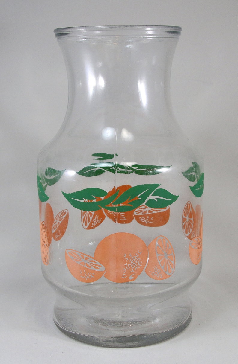 Juice Carafe Pitcher Oranges