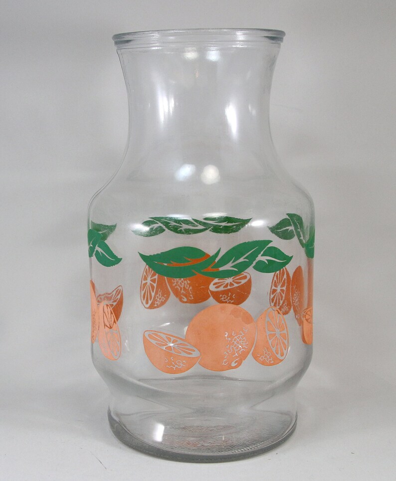 Juice Carafe Pitcher Oranges