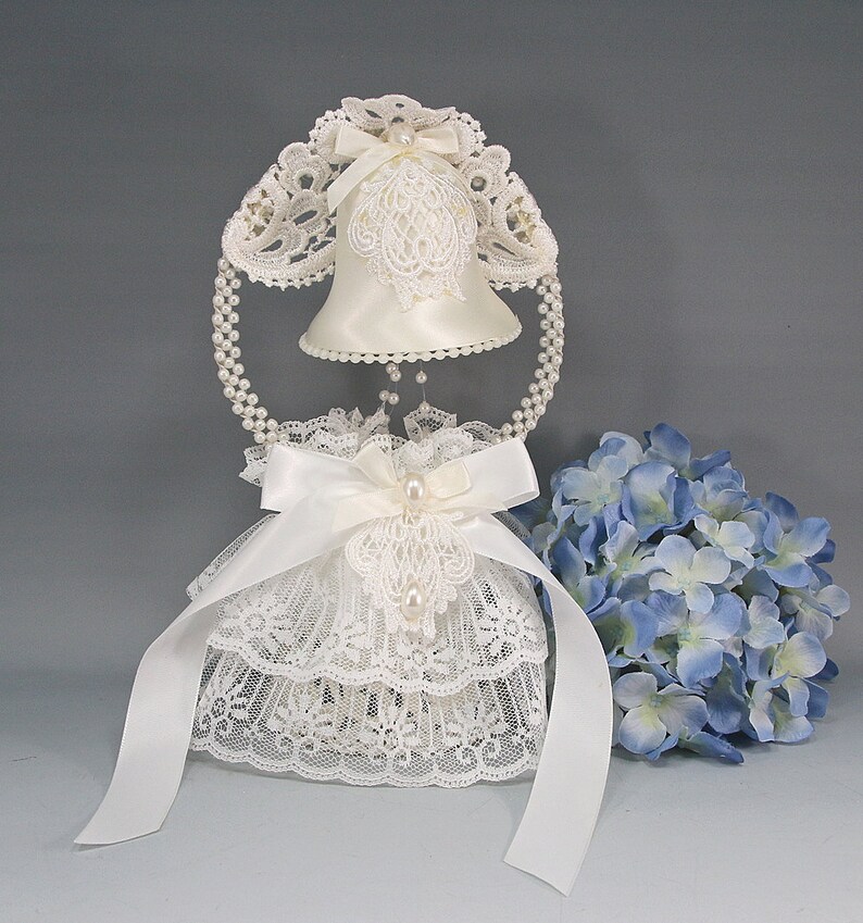 Victorian Wedding Cake Topper Vintage White Ivory Etsy