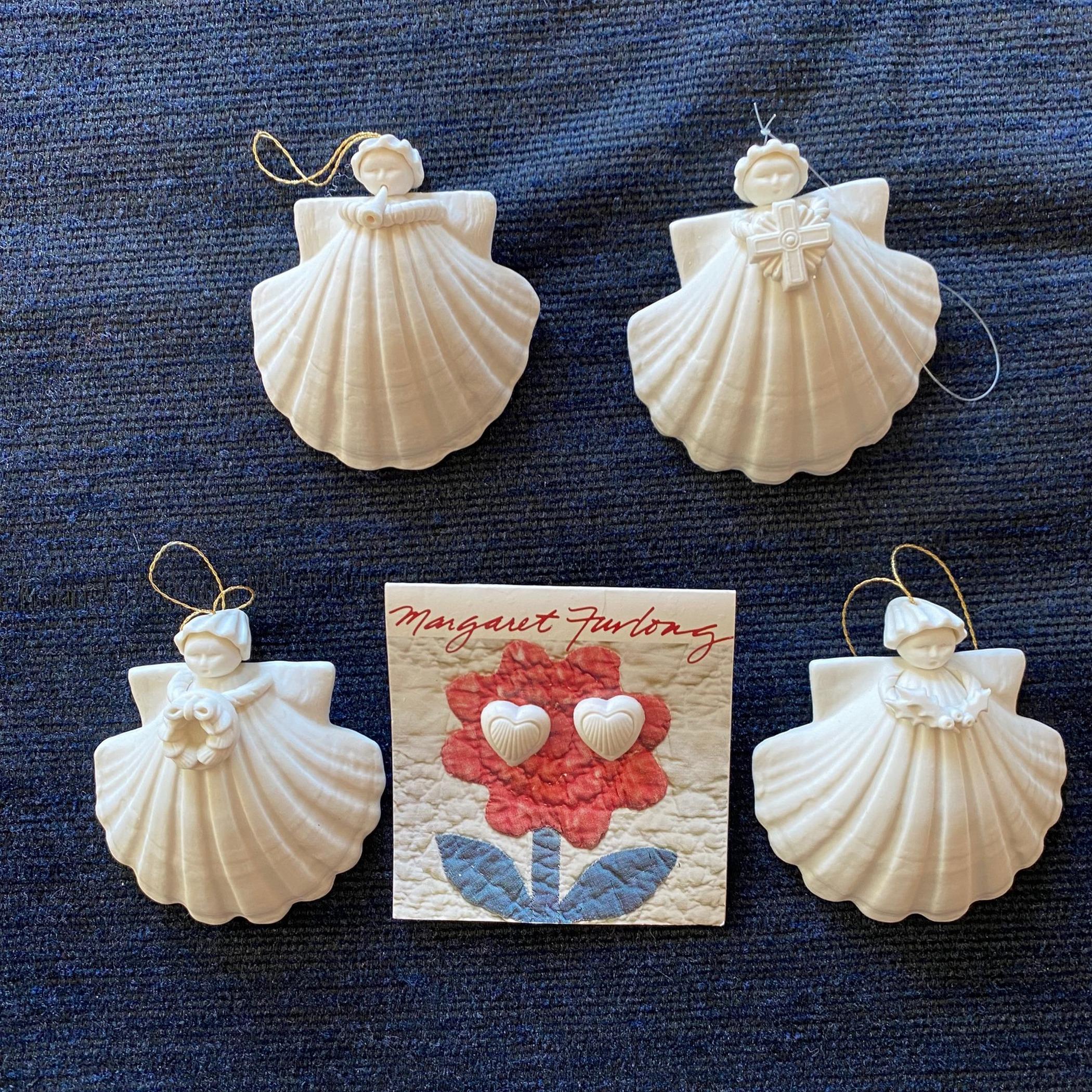 Porcelain Margaret Furlong Angel Ornaments - Etsy