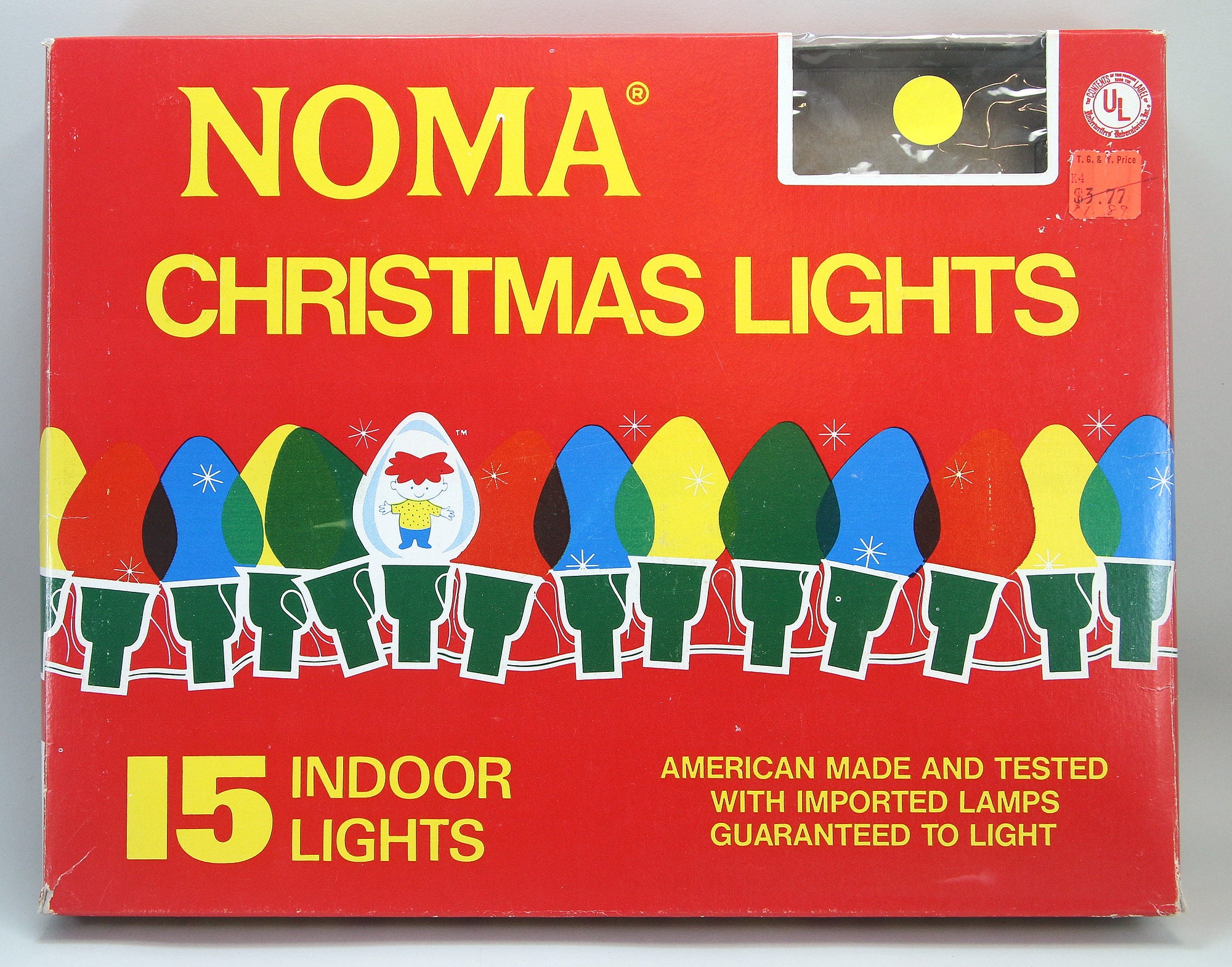 15 Vintage NOMA Christmas String Lights Set Boxed Vintage 2515 - Etsy Sweden