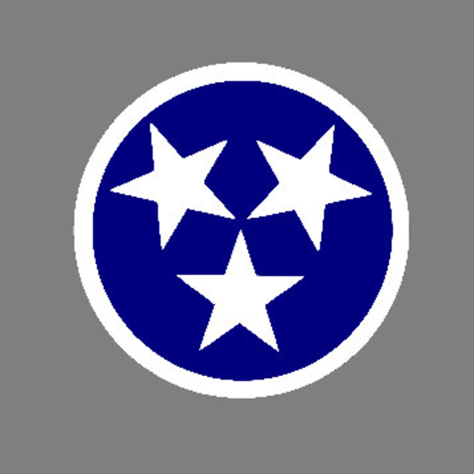 Tennessee Tristar Vinyl Decal Variety Sizes & Colors Etsy