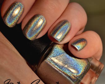 Hometown Halo - Pure Holographic Nail Polish, Linear Holographic, Mega Holo nail polish