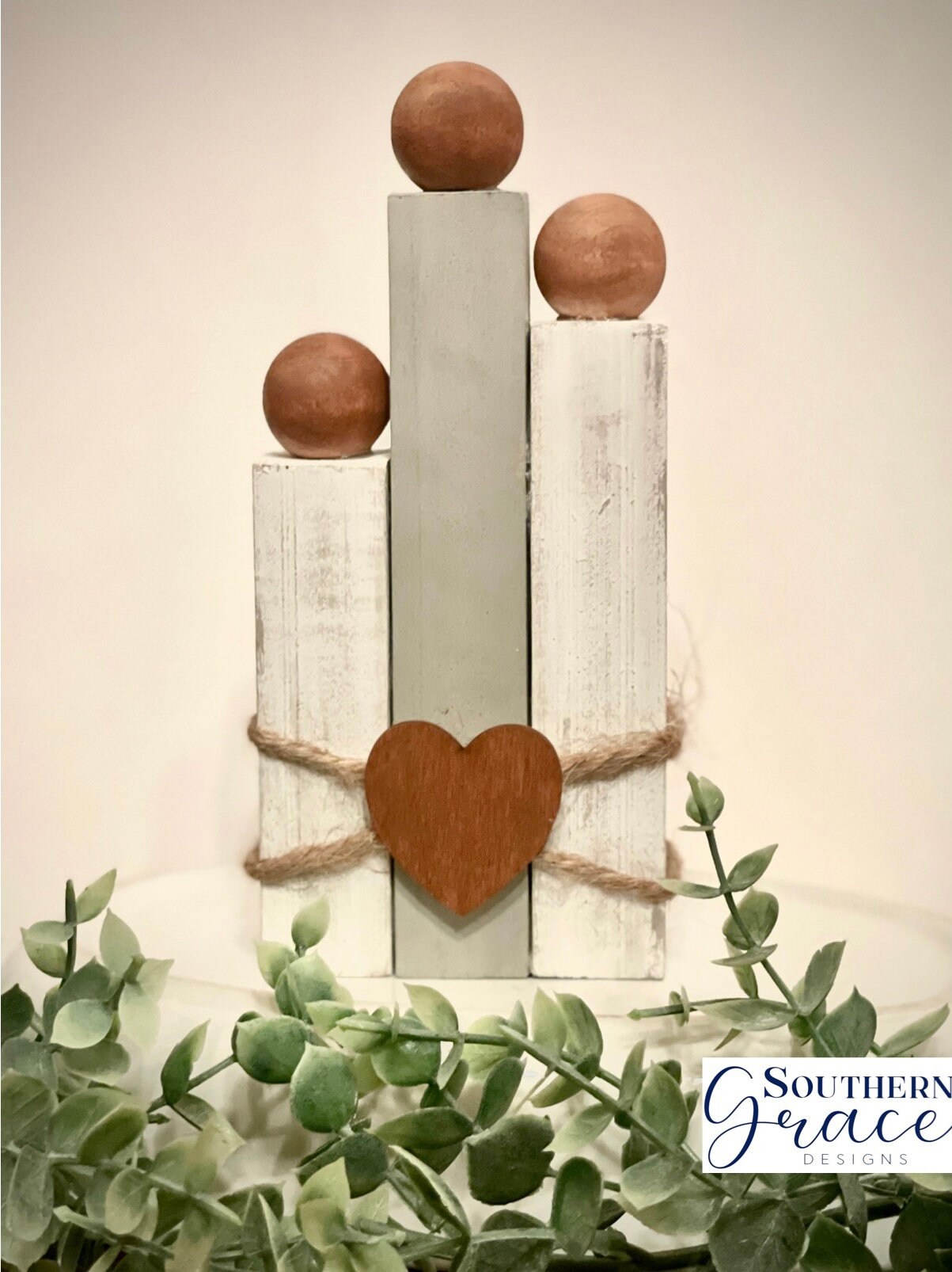 Picture of Custom Wooden Family Decor | Farmhouse Home Decor | Wooden Block Family ...