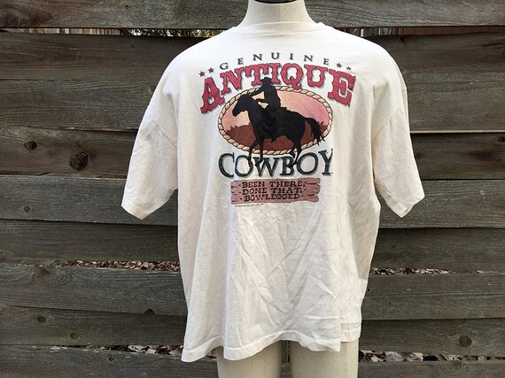 Funny Cowboy Shirt Funny Shirt Graphic Tee - Antiq