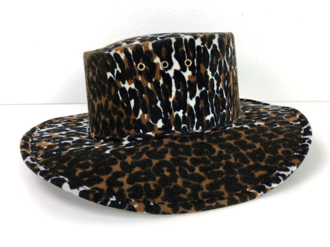 Animal Print Cowboy Hat Leopard Print Cowgirl Hat Western | Etsy