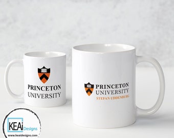Princeton University // Personalized University Mug // Christmas Gift Mug // Graduation Gift // Coffee Tea Lovers // Mug Gift - KEAiDesigns