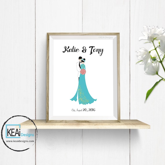 Vietnamese Wedding Sign Wedding Guestbook Ao Dai Vietnamese Wedding Sign Wedding Guestbook Ao Dai