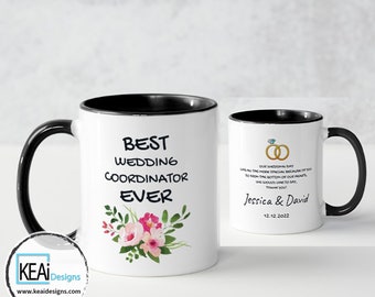 Best Wedding Coordinator Gift // Wedding Coordinator Mug // Personalized Wedding Coordinator // Thank You Wedding Coordinator - KEAiDesigns