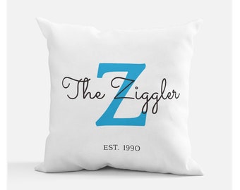 Custom Family Name Throw Pillow // Family Name Throw Pillow // Personalized Throw Pillow // Customize Throw Pillow// Home Gift - KEAiDesigns