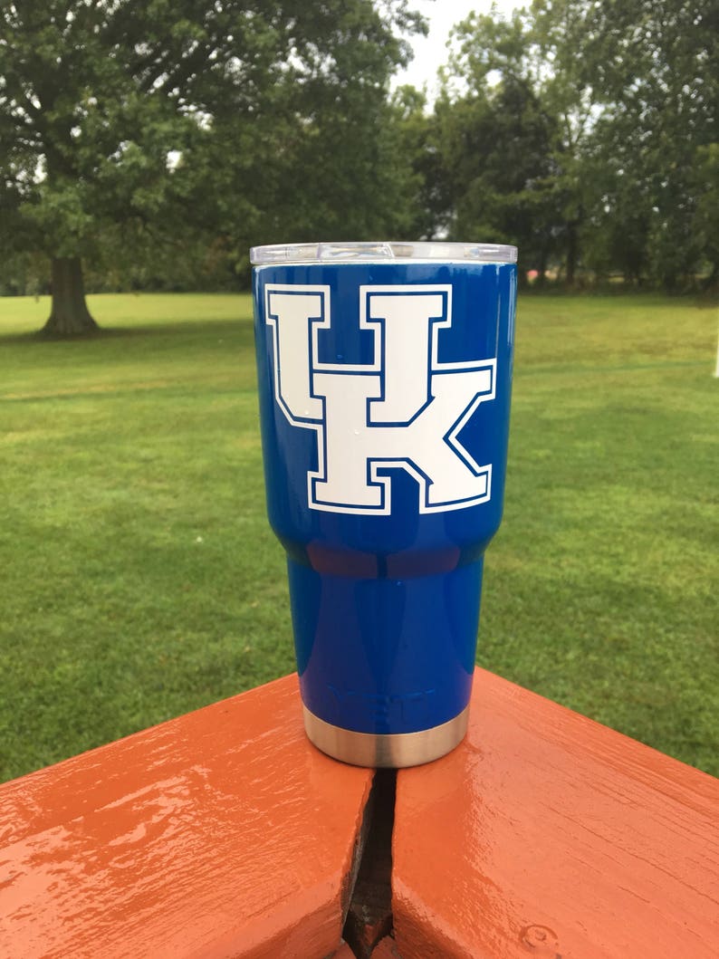 University of Kentucky Yeti 30oz Powder Coated Tumbler with Etsy